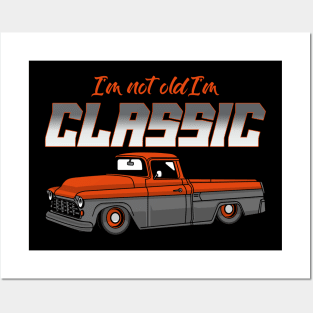 I'm Not Old I'm Classic Funny Vintage Truck Posters and Art